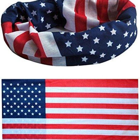 Tough Outfitters 12-in-1 Headwear American Flag - Picture 3 of 10
